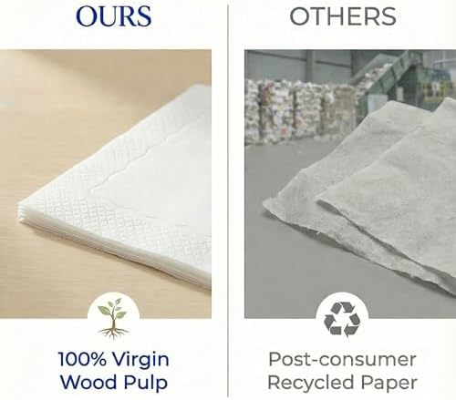 Vinda 3-Ply Ultra Care Pocket Tissues, Portable Toilet Paper, Travel Size (30 Packs of 10 Tissues) – Soft, Strong & Absorbent for Bag, Pocket, Car and Everyday Use