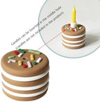 Teddy Bear Cake Topper，Bear Birthday Decorations,Baby Shower Cake Topper,We Can Bearly Wait Cake Decorations.