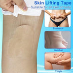 Instant Thigh Lifting Tape for Loose Skin, Invisible Skin Lifting & Firming Patch for Smoothing Legs, Body Tapes for Women