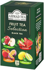 Ahmad Tea Fruit Tea Selection, 20-Count (Pack of 6)