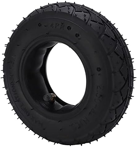 BROLEO 2.50-4 Inner Outer Tire, 2.50-4 Tire and Inner Tube AntiAging AntiSlip Rubber Set for Electric Wheelchair, BROLEOxtbpyc5oqa