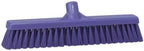 Vikan 31748 Broom,Push,Soft/Stiff,16.5",PP/PBT,Purple