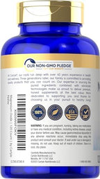 Carlyle Magnesium Oxide 500mg | 120 Capsules | Premium Quality | Non-GMO and Gluten Free Supplement