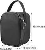 Home Blood Pressure Monitor Portable Storage Organizer Bag with Handle Compatible with Smart Upper Arm Blood Pressure Monitor,Digital Wrist Blood Pressure Monitor Travel Carrying Storage Bag(Bag Only)