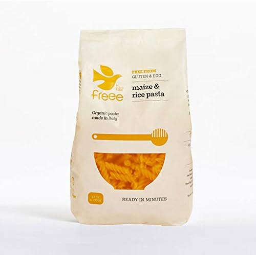 Doves Farm Gluten Free Organic Maize & Rice Fusilli 500g - 4 Pack