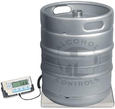 Keg Scale - Your Tired of The Shake and Guess Method of Trying to Determine How Much Beer is in a keg. Use This Portable Package Scale to weigh Beer Kegs and Eliminate The Guesswork.