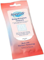 Proxysoft Dental Floss for Bridges and Implants 5 Packs - Floss Threaders for Bridges, Dental Implants, Braces with Extra-Thick Proxy Brush for Optimal Oral Hygiene -Teeth Bridge and Implant Cleaners