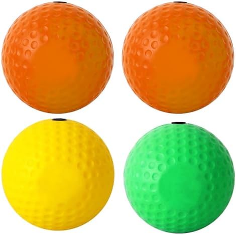 Boxing Reflex Ball Headband Set - 4-Pack Reflex Balls with 2 Adjustable Headbands for Boxing & MMA, Perfect for Improving Reaction Speed, Timing, Accuracy, Focus and Hand-Eye Coordination