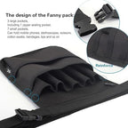 Medical Organizer Belt,Nurse fanny pack, Nurse Fanny Pack for Work ，Kit Practical Waist Bag for Nurses， Fanny Pack for Basics Nurse ，Utility Belt Organizer Bag (YRHS-S-XJ-BLACK), Small