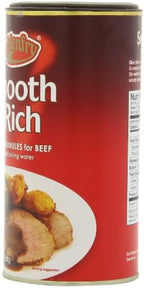 Goldenfry Smooth & Rich Gravy Granules for Beef, 10.5-Ounce Canisters (Pack of 6)