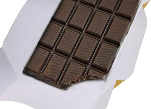 Penta Angel Candy Bar Wrappers 50Pcs Foil Chocolate Wrapping Paper with Thick Paper Backing for Christmas Wedding Birthday Homemade Sweets (Gold-50pcs)