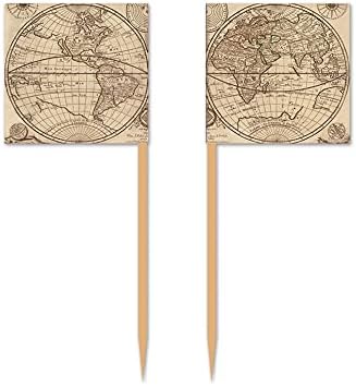 Beistle 60349 2.5 in. Around The World Picks - Pack of 12