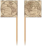 Beistle 60349 2.5 in. Around The World Picks - Pack of 12