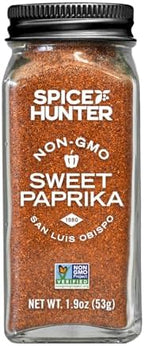 The Spice Hunter Paprika, Sweet, Ground, 1.9-Ounce Jar