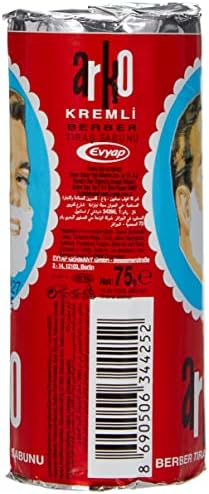Arko Shaving Cream Soap Stick (6 Pieces) by EVYAP