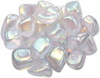 Amazing Gemstone Angel Aura Quartz Crystals and Healing Stones Tumbled - 1 oz, Healing Stones for Energy Balance, Stress Relief - Premium Polished Gems Rocks for Meditation and Wellness
