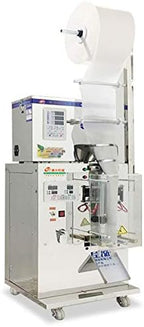 CGOLDENWALL Automatic Teabag Machine Weight Filling Packaging Machine Measuring Packaging Machine Spiral Feeding Machine Sealing Machine Granule/Powder/Herb/Tea Packing Machine (Filling Range: 1-50g)