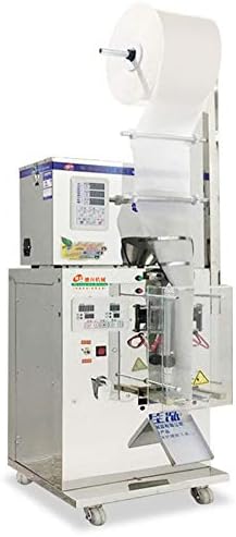 CGOLDENWALL Automatic Teabag Machine Weight Filling Packaging Machine Measuring Packaging Machine Spiral Feeding Machine Sealing Machine Granule/Powder/Herb/Tea Packing Machine (Filling Range: 1-50g)
