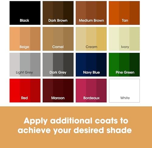 Furniture Clinic Leather Easy Restoration Kit | with Leather Recoloring Balm, Cleaner, Sponge, and Cloth | Leather Repair Kit for Scratched and Faded Furniture (Dark Brown)