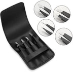 Royal Maede Tweezers Set – Precision Stainless Steel Tweezer Kit for Eyebrows, Ingrown Hair, Splinters & Facial Hair Removal – Professional-Grade, Slant & Pointed Tips for Women & Men