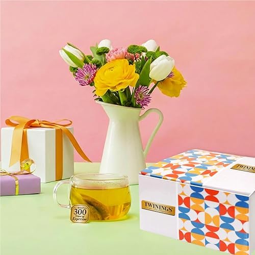 Twinings Tea Bag Sampler Assortment, Variety Pack (88 Count), 44 Unique Flavours for Tea Lovers: Women, Men, Couples, Family, Friends, Coworkers