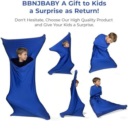 Sensory Sock Body Sock，Perfect for Children with Sensory Processing Disorder,Updated Version, Dynamic Movement Sensory Sox, Medium,6-9 Years Old