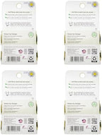 Radius Clove Cardamom Dental Floss 55 Yards Vegan & Non-Toxic Oral Care Boost & Designed to Help Fight Plaque Clear - Pack of 4