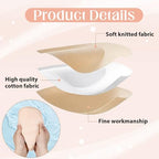 2 Pcs Castor Oil Pack Wrap for Breast, Soft Cotton Castor Oil Pads Reusable Anti-Leakage Breast Pack Wrap Pads for Women