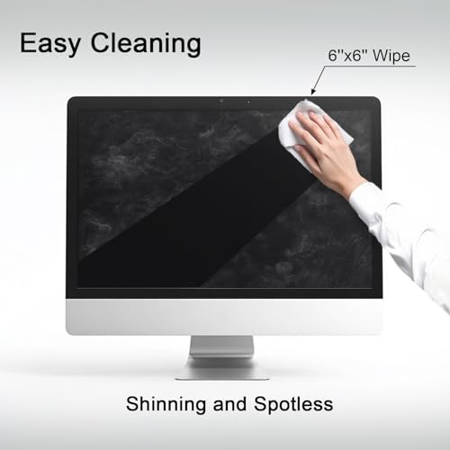 ARCHXX Screen Wipes for Electronics, 120 Count 6"x6" Pre-Moistened Screen Cleaner for Screens, Computer,Laptop,Tablet,Phone,Monitor,Car Screen Cleaner, Lens Wipes Individually Wrapped