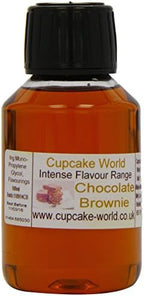 Cupcake World Chocolate Brownie Intense Food Flavouring 100 ml