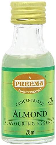 Preema Almond Flavouring Essence - 8x28ml ( 8 Pack)