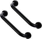 2pcs Bathroom Grab Bars Aluminum Handrails Wall-Mounted Safety Handles for Bathtubs Toilets Stairs Non-Slip Support for Elderly and Seniors