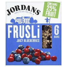 Jordans Frusli Juicy Blueberries 6 X 30G