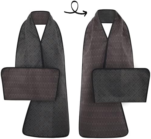 Reversible Adult Bib Scarf - Dignified Alternative to Adult Bibs | Washable and Reusable Clothing Protectors