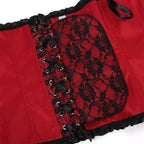 Corsets Dress for Women Gothic Burlesque Bustiers TuTu Skirt Set Exotic