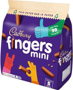 Cadbury Mini Fingers (5 Snack Packs) 110g