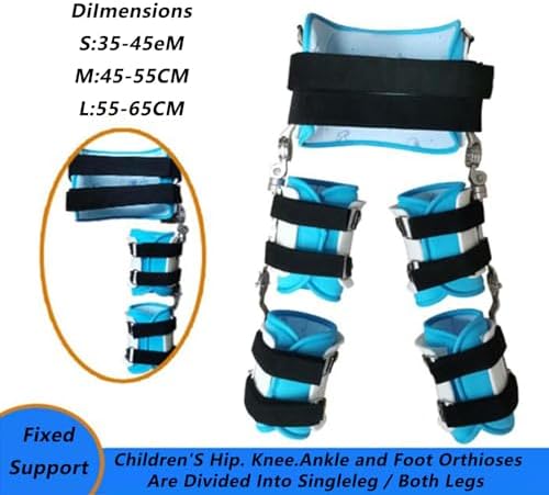 SFKLYU Children's Hip Joint Dislocation of Hip Abduction Orthosis, Post Op Joint Protection Stabilizer, Medical Support for Hip Replacements, Sciatica Pain Relief,1 Pair,M