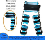 SFKLYU Children's Hip Joint Dislocation of Hip Abduction Orthosis, Post Op Joint Protection Stabilizer, Medical Support for Hip Replacements, Sciatica Pain Relief,1 Pair,M