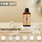 Lavender Essential Oils, 30ML Pure and Natural Essential Oil for Aromatherapy Diffuser - Lavender /1 Fl Oz