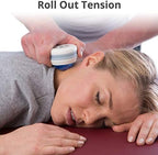 Body Back Manual Massage Roller Ball | Deep Tissue Roller & Lacrosse Ball - Hand Held Massager for Sore Muscles & Joint Pain | 360 Degree Mobility Therapy Ball | Ideal for Athletes & Fitness Recovery