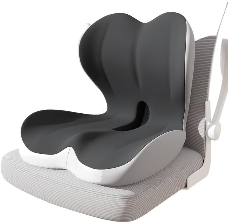 Seat Cushion for Office Chair, Car and Wheelchair Use, with Lumbar Support Pillow and Memory Foam Coccyx Cushion for Tailbone, Back, Sciatica, Ergonomic seat Cushion