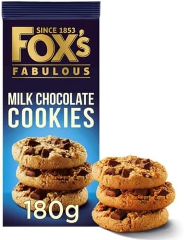Fox’s Chunkie Cookies Milk Chocolate Chunks- 180g