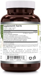 Probiotic 50 Billion with 10 Probiotics Strains Supplement | Veggie Capsules | Non-GMO | Gluten-Free | Made in USA (120 Count, 1 Pack)