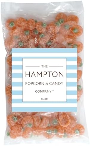 Fancy Jelly Pumpkins, 2 Pound Bulk Bag, Firm Candy, Halloween Gummies, Fall Gummy Canfy