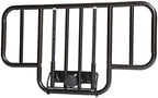 Drive Medical No Gap Deluxe Half Length Side Alloy Steel Bed Rails with Brown Vein Finish, For Adults - 2 Count