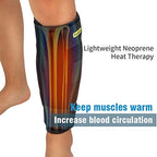 Calf Support, Calf Compression Sleeve Shin Splint Calf Brace for Relieving Calf Pain, Muscle Pain, Torn Calves, Swelling, Sprains Recovery, Unisex, Single