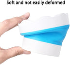 4 PCS Collapsible Paint Brush Washer Multifunctional Collapsible Bucket Foldable Water Cup Portable Silicone Washing Bucket Brush Holder Mini Foldable Washing Buckets for Watercolor Oil Painting