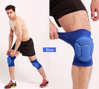 Knee Pads for Women & Men, Basketball Knee Pads Volleyball Knee Pads for Women Men Wrestling Knee Pads Wrestling Gear, Crash Pad Snowboarding Gear Knee Protector Soft Knee Pads for Work (Small, Blue)