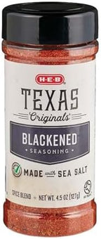 HEB Texas Originals Seasoning Spice Blend Rub (Blackened 4.5oz)