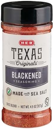 HEB Texas Originals Seasoning Spice Blend Rub (Blackened 4.5oz)